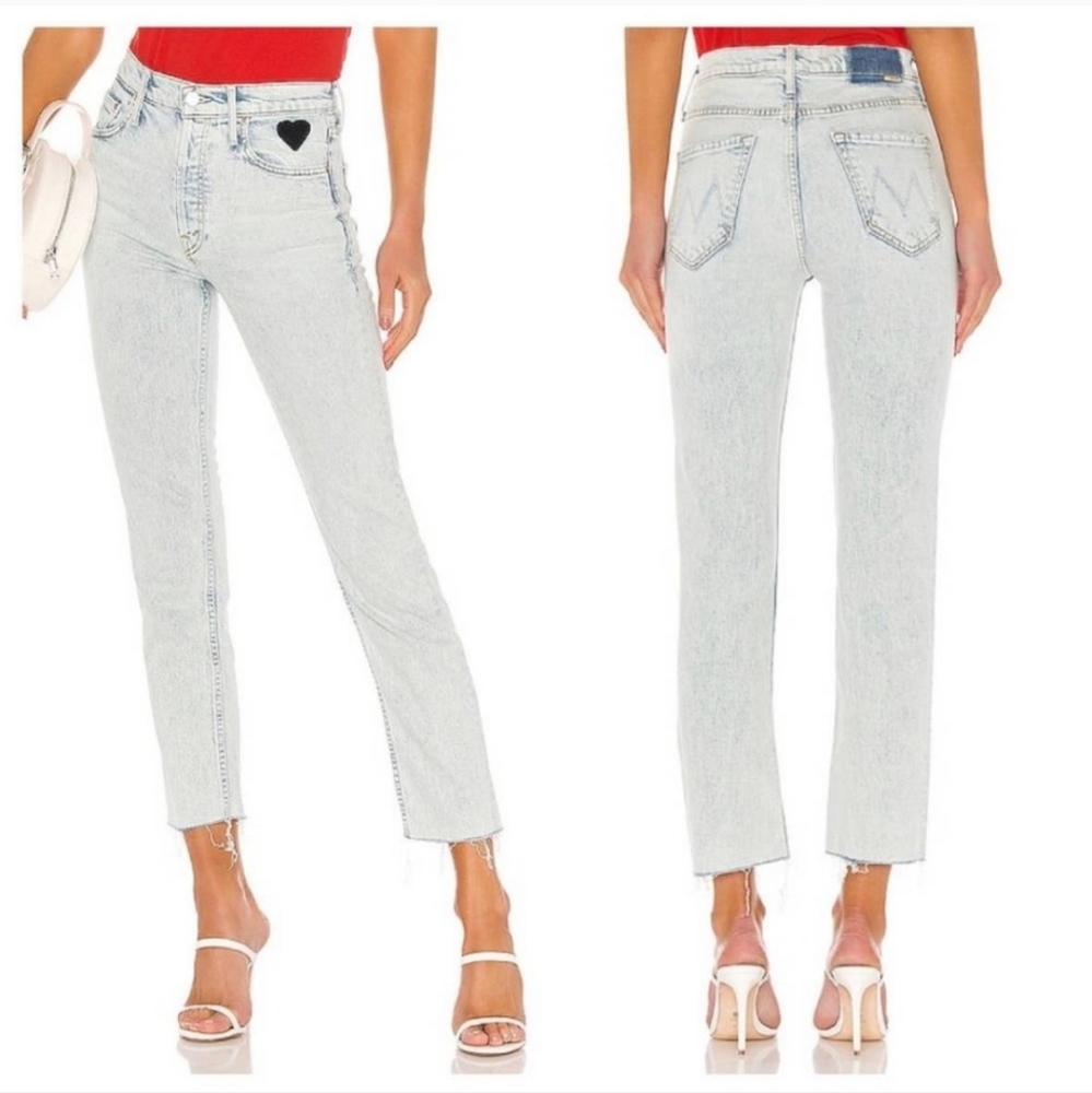 NEW Mother Superior The Tomcat Ankle Fray jeans